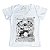 Camiseta Feminina Gola V Rock Cool Tees Bateria Da Vinci - Imagem 3