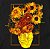 Camiseta Feminina Arte Pintores Cool Tees Girassol Van Gogh - Imagem 2