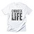 Camiseta Cinema Frase Cool Tees Choose Life - Imagem 3