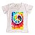 Camiseta Feminina Gola V Cool Tees Tie Dye Simbolo da Paz - Imagem 7