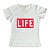 Camiseta Feminina Gola V Cool Tees Revista Life Magazine - Imagem 3