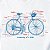 Camiseta Bike Cool Tees Ciclistas Anatomia da Bicicleta - Imagem 4