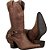 Bota Feminina Bico Fino Cano Alto Country Couro Legitimo Francalce Escrete - Imagem 3