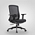 Cadeira de Escritório Ergonômica Nr17 Diretor BLM189 preta - Imagem 1
