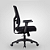 Cadeira de Escritório Ergonômica Nr17 Vértice Diretor preta - Imagem 3