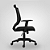 Cadeira de Escritório Ergonômica Nr17 Mero preta - Imagem 3