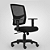 CADEIRA SENSE RELAX BASE CARPET SEC BRAÇO POLLO CREPE PT - Imagem 1