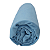 Lençol Berço Americano com Elastico 100% Algodão Azul 1,30cm x 70cm - Imagem 4