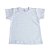 Camiseta Infantil Manga Curta 100% Algodão Branca Lisa 1 a 3 Anos - Imagem 1
