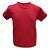 Camiseta Infantil Manga Curta Basica 100% Algodao Vermelho 4 a 8 - Imagem 1