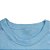 Camiseta Infantil Manga Curta Basica 100% Algodao Azul Bebe P a G - Imagem 3