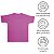 Camiseta Infantil Manga Curta Basica 100% Algodao Pink 1 a 3 Anos - Imagem 5