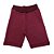 Bermuda Moletinho Shorts Infantil Menino 4 a 8 Vinho - Imagem 1