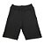 Bermuda Moletinho Shorts Infantil Menino 1 a 3 Preto - Imagem 1