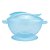 Kit Refeicao Portatil Bowl c/ Ventosa Tigela e Colher Pimpolho Azul - Imagem 1