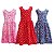 Vestido Infantil Menina Juvenil Kit 3 Tiara Sortido Regata - Imagem 5