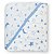 Toalha de Banho Soft 70x70 Azul Estampas Sortidas - Imagem 2