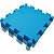 Tapete Tatame Eva Infatil Kit 10 peças Azul Menino 50x50cm - Imagem 1