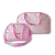 Bolsa Maternidade REF 3205 kit 2 unid Rosa Bebe - Imagem 2