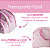 Bolsa Maternidade REF 3205 kit 2 unid Rosa Bebe - Imagem 3