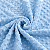 Manta Bebe Enxoval Infantil Menino Maternidade Bolinhas Azul 85cm x 1,15m - Imagem 4