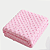 Manta Bebe Berço Enxoval Saida Maternidade Menina Bolinhas Rosa 85cm x 1,15m - Imagem 3