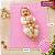 Manta Bebe Berço Enxoval Saida Maternidade Menina Bolinhas Rosa 85cm x 1,15m - Imagem 8