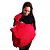 Sling de Argola Best Sling Liso Com Bolso Vermelho - Imagem 3