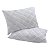 Capa de Travesseiro Casal Metalasse Branco Adulto 50cmx70cm - Imagem 4