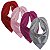 Babador Bandana Bebe kit c/3 ref 1650 Menina - Imagem 1