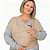 Canguru Sling Wrap Carregador Plus Size De Vestir Ajustável - Imagem 1