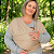 Canguru Sling Wrap Carregador Plus Size De Vestir Ajustável - Imagem 5