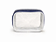 Necessaire Impermeável Transparente Pequena com Zíper – Organizador para Viagem, Maquiagem e Cosméticos - Imagem 4
