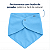 KIt 3 Babadores Bandana Impermeavel Bebe Menino Botão Pressão Cores Sortidas - Imagem 5