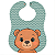 Babador Impermeável kit 3 Estampa Selva Bebe Menino Botão Pressão - BabyDeluxe - Imagem 3