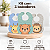 Babador Impermeável kit 3 Estampa Selva Bebe Menino Botão Pressão - BabyDeluxe - Imagem 8
