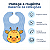 Babador Impermeável kit 3 Estampa Selva Bebe Menino Botão Pressão - BabyDeluxe - Imagem 7