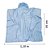 Cobertor Microfibra Mami Bichuus Com Capuz Papi Azul - Imagem 7