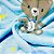 Manta Microfibra Confort Baby Hazime Play Azul - Imagem 3