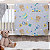 Manta Microfibra Confort Baby Hazime Play Azul - Imagem 4