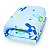 Manta Microfibra Confort Baby Hazime Avião Azul - Imagem 1