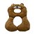 Protetor Pescoço Travesseiro Anatomico Urso Bege - Imagem 1