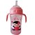 Copo Treinamento 2 em 1 Bico Silicone 330ml Rosa - Imagem 2