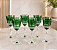 JOGO TAÇAS VINHO BRANCO  CRISTAL MOZART  - COR VERDE - CX 6 PÇS - Imagem 1