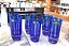 JARRA + 6 COPOS LONG DRINK CRISTAL IMPERATTORE BY STRAUSS - COR AZUL - CX 7 PÇS - Imagem 3