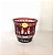 COPO WHISKY CRISTAL 24% PbO CRISTALLERIE STRAUSS  - COR VERMELHO - CX 1 PÇ - Imagem 1