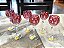 JOGO TAÇAS LICOR DE CRISTAL STRAUSS  - COR RUBI- CX 6 PÇS - Imagem 2