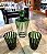 GARRAFA + 2 COPOS WHISKY CRISTAL IMPERATTORE BY STRAUSS - COR VERDE - CX 3 PÇ - Imagem 1