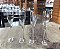 JOGO TAÇAS CHAMPAGNE  CRISTAL LENOX C/ FRIZO PLATINA -FEITO A MÃO - CX 4 PÇS - Imagem 2