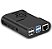 Case Raspberry Pi 4 2gb 4gb 8gb Abs Com Suporte Para Cooler - Imagem 1